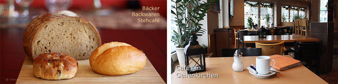 Cafés Eiscafès Bäckereien Konditoreien Frühstück Baguetterias in Geilenkirchen
