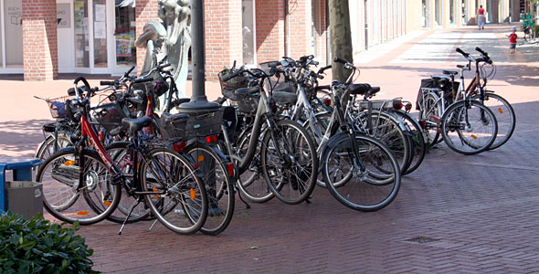 Geilenkirchen Fahrräder Fußgängerzone