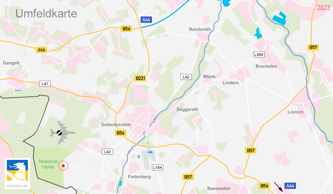 Anfahrt Karte Teverener Heide