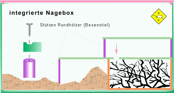 Nage-Kammer einrichten